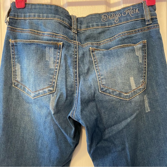 Indigo Rein 💙 distressed skinny jeans size 5 (juniors) - Picture 2 of 5